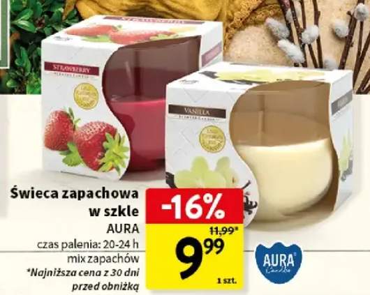 Świeca zapachowa w szkle mix zapachów czas palenia: 20-24 h