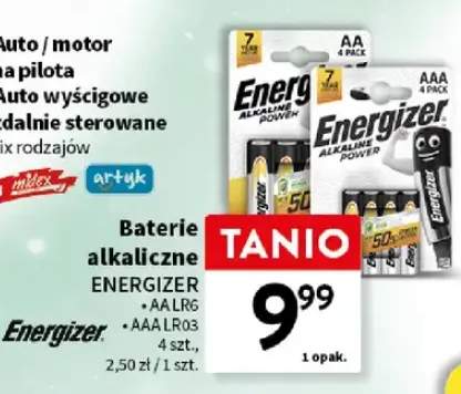 Baterie alkaliczne AA LR6, AAA LR03 4szt.
