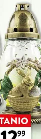 Znicz z dekorem czas palenia 30-35h wysokość 24-25cm mix wzorów