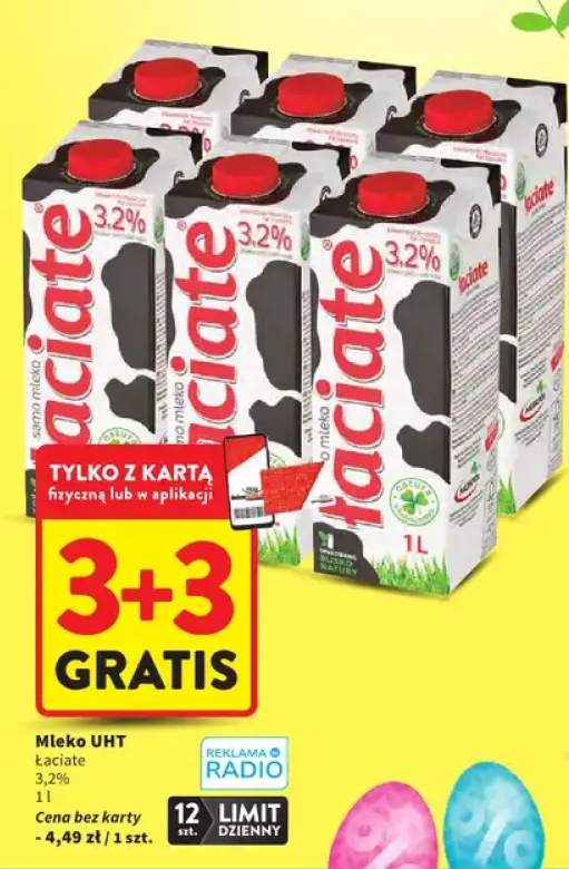 Mleko UHT Łaciate 3,2%