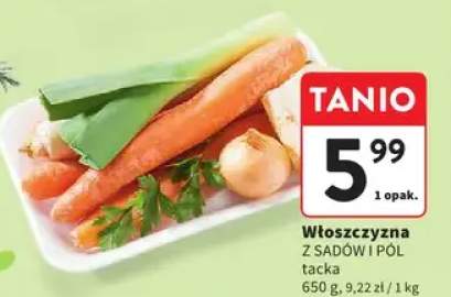 Włoszczyzna Z SADÓW I PÓL tacka