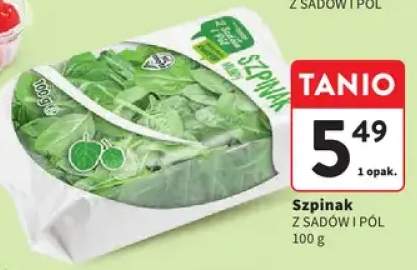 Szpinak Z SADÓW I PÓL