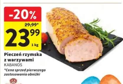 Pieczeń rzymska z warzywami