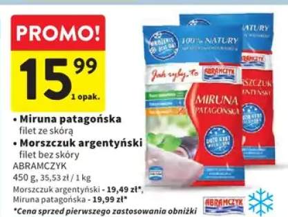 Morszczuk argentyński filet bez skóry