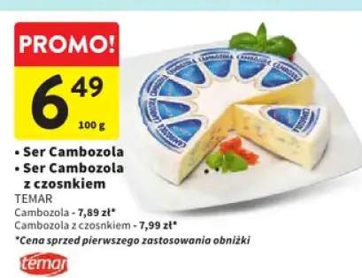 Ser cambozola z czosnkiem