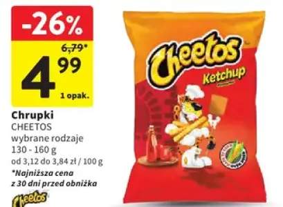 Chrupki wybrane rodzaje