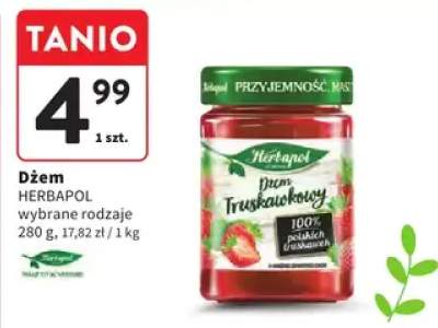 Dżem truskawkowy wybrane rodzaje