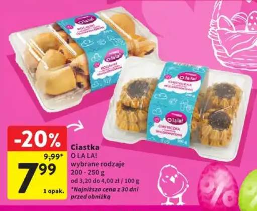 Ciastka wybrane rodzaje