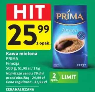 Kawa mielona Finezja