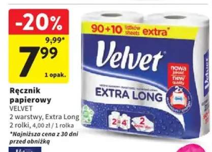 Ręcznik papierowy 2 warstwy, Extra Long