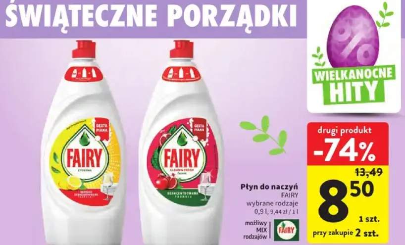 Płyn do naczyń wybrane rodzaje