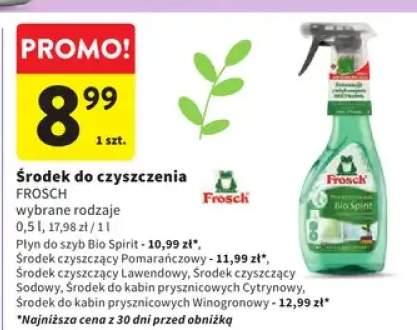 Środek do czyszczenia wybrane rodzaje