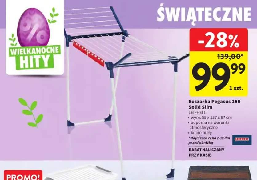 Suszarka Pegasus 150 Solid Slim