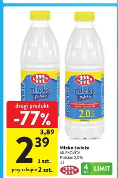 Mleko świeże polskie 2,0%