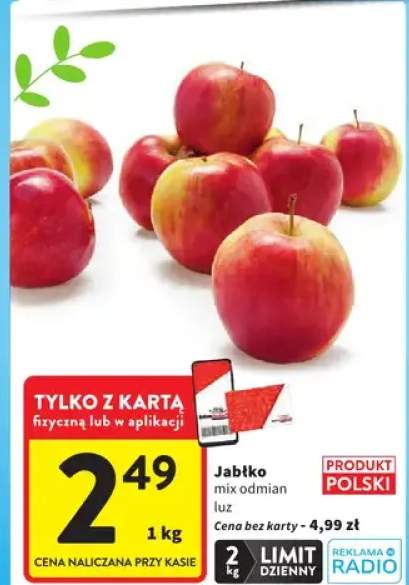 Jabłko mix odmian luz