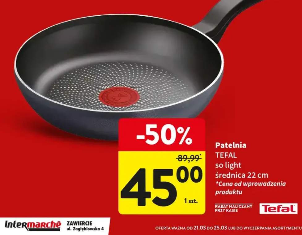 Patelnia so light średnica 22 cm