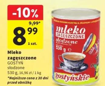 Mleko zagęszczone słodzone