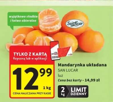 Mandarynka układana