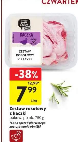 Zestaw rosołowy z kaczki