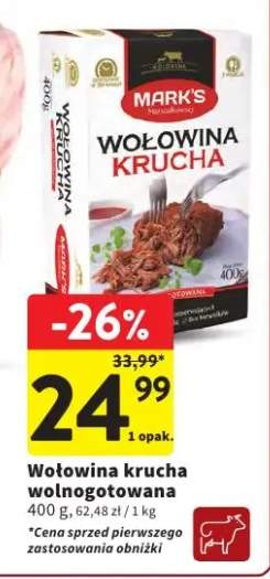 Wołowina krucha wolnogotowana