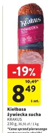 Kiełbasa żywiecka sucha