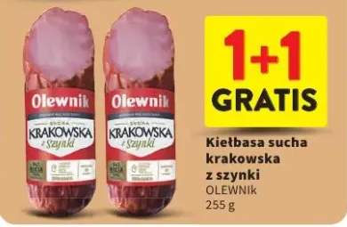 Kiełbasa sucha krakowska z szynki