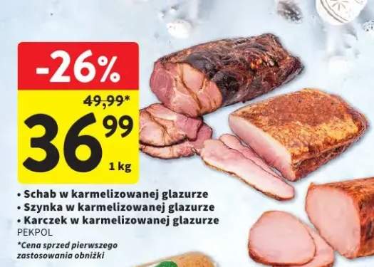 Szynka w karmelizowanej glazurze