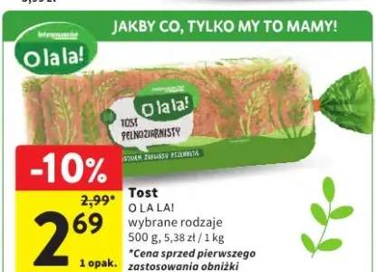 Tost wybrane rodzaje