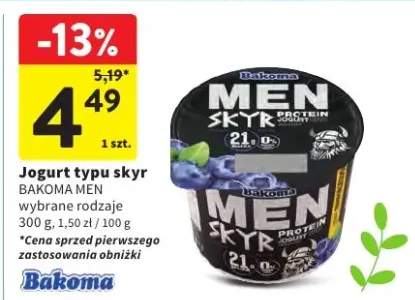 Jogurt typu skyr wybrane rodzaje