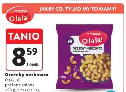 Orzechy nerkowca prażone solone