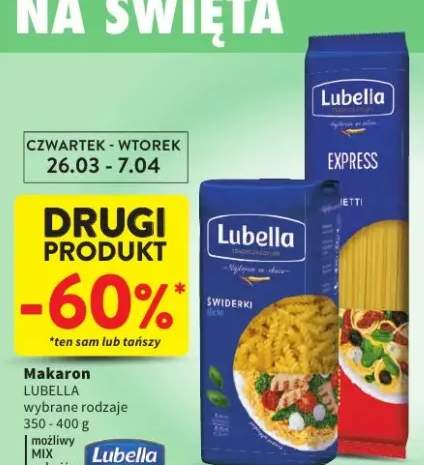 Makaron wybrane rodzaje