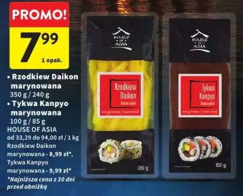 Rzodkiew Daikon marynowana