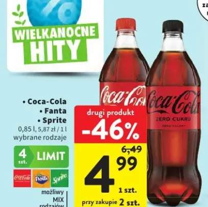 Napój gazowany Coca-Cola