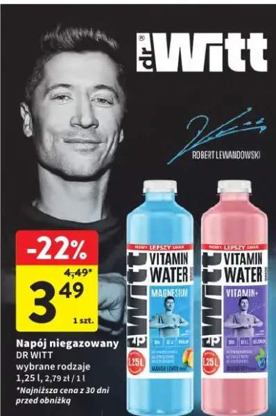 Napój niegazowany Vitamin Water magnez