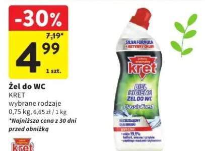 Żel do WC wybrane rodzaje