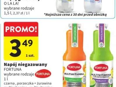 Napój niegazowany multiwitamina z zielonych owoców