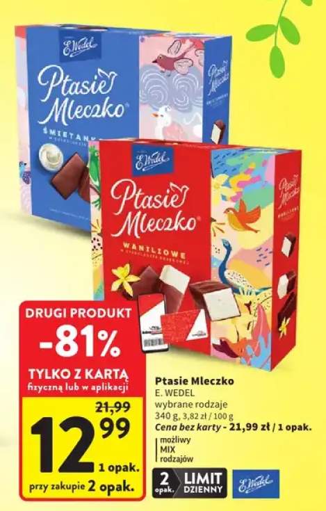 Ptasie mleczko waniliowe