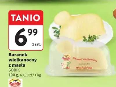 Baranek wielkanocny z masła