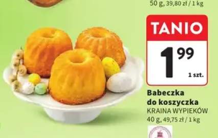 Babeczka do koszyczka