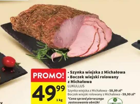 Boczek wiejski rolowany z Michałowa