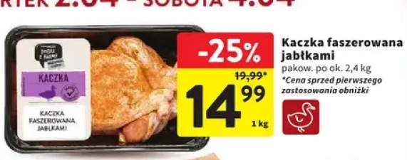 Kaczka faszerowana jabłkami