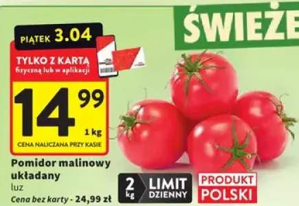 Pomidor malinowy układany luz