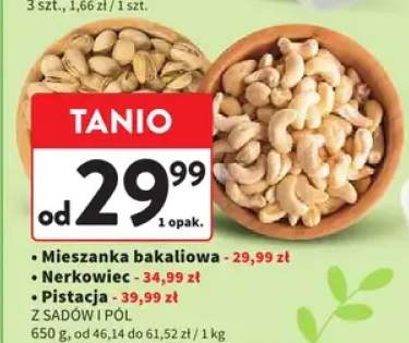 Mieszanka bakaliowa z sadów i pól