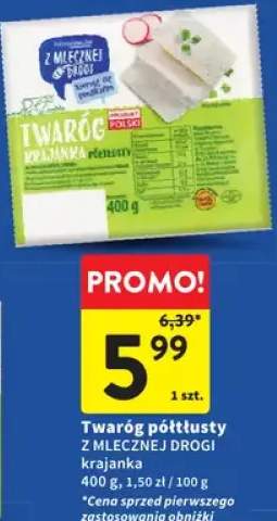 Twaróg półtłusty krajanka