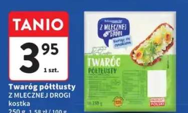 Twaróg półtłusty kostka