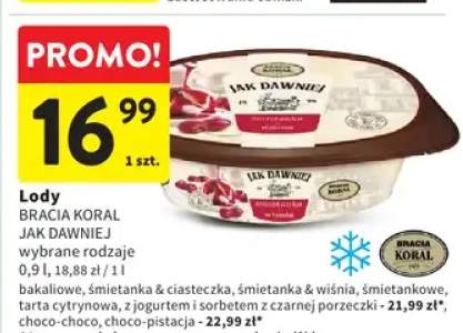 Lody Bracia Koral Jak Dawniej wybrane rodzaje