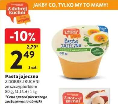 Pasta jajeczna ze szczypiorkiem
