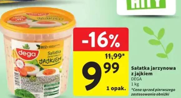 Sałatka jarzynowa z jajkiem