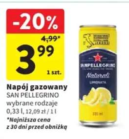 Napój gazowany wybrane rodzaje