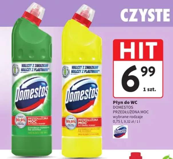 Płyn do WC przedłużona moc